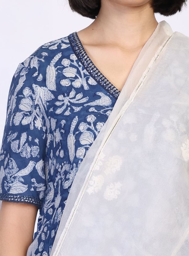 W Embroidered Dupatta