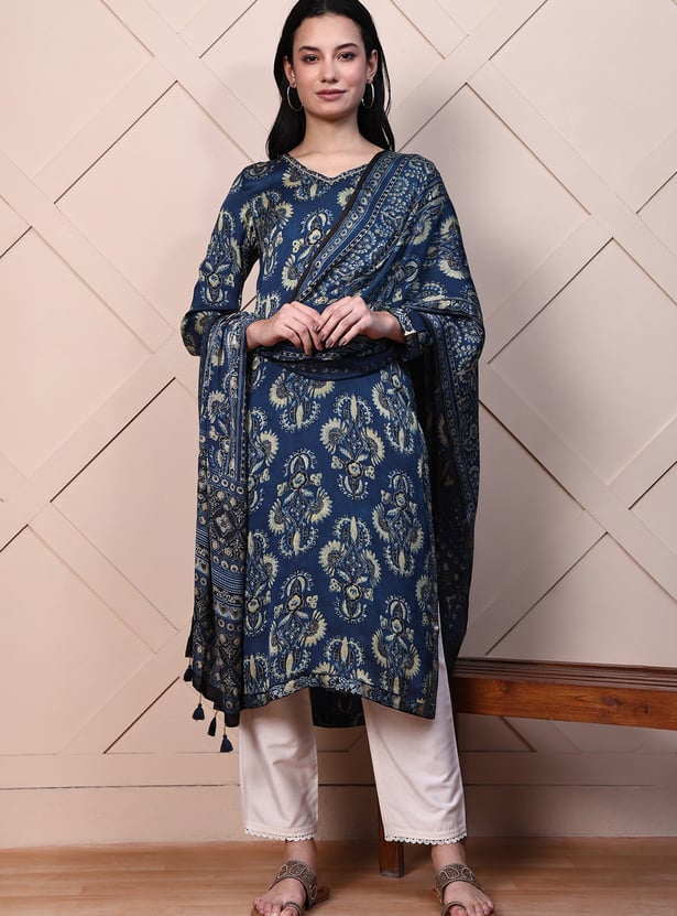W Printed Dupatta