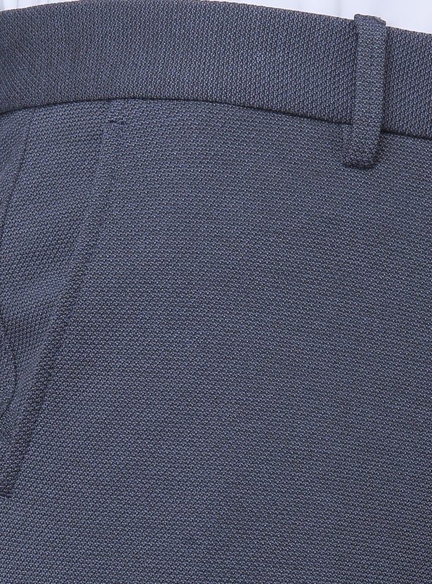 INDIAN TERRAIN Textured Urban Fit Trousers