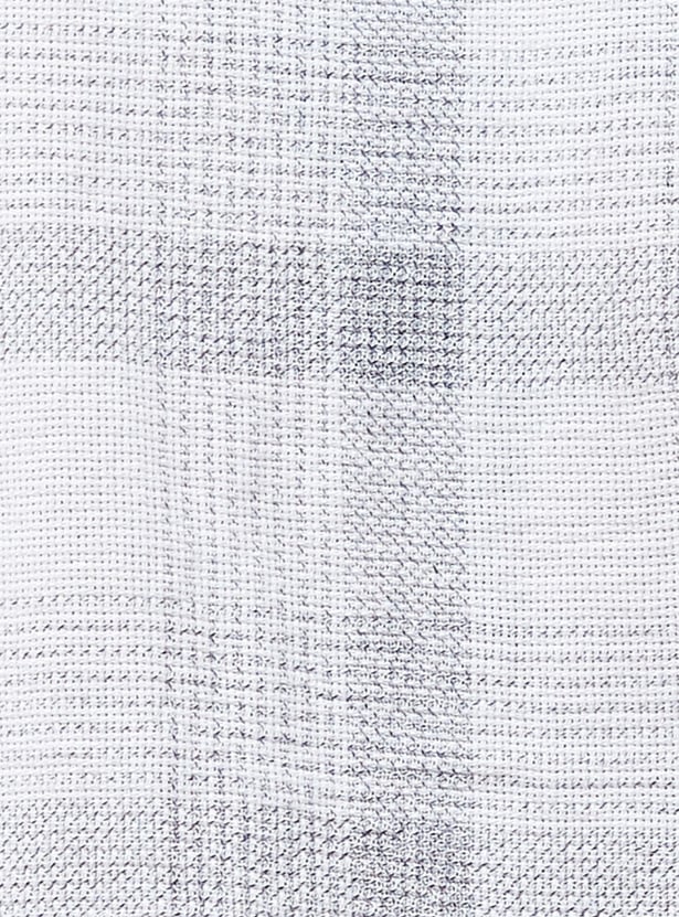 FAME FOREVER Checked Smart Fit Shirt