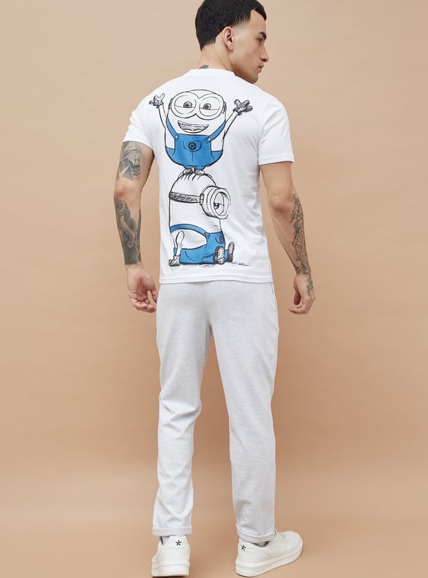 FAME FOREVER Minion Print T-shirt