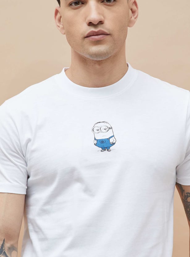 FAME FOREVER Minion Print T-shirt