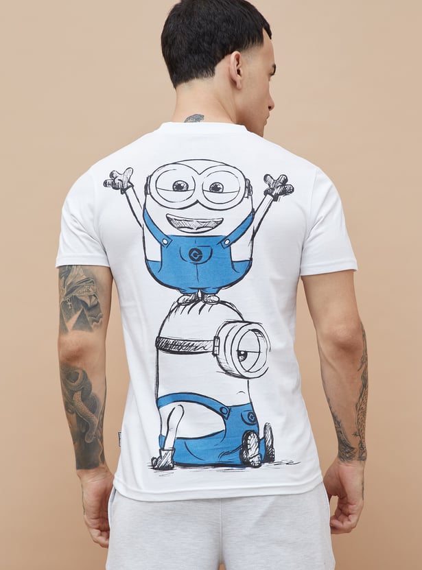 FAME FOREVER Minion Print T-shirt