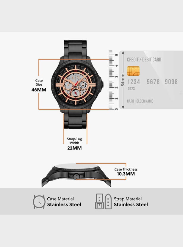 ARMANI EXCHANGE Hampton Round Dial Multifunction Watch - AX2465I