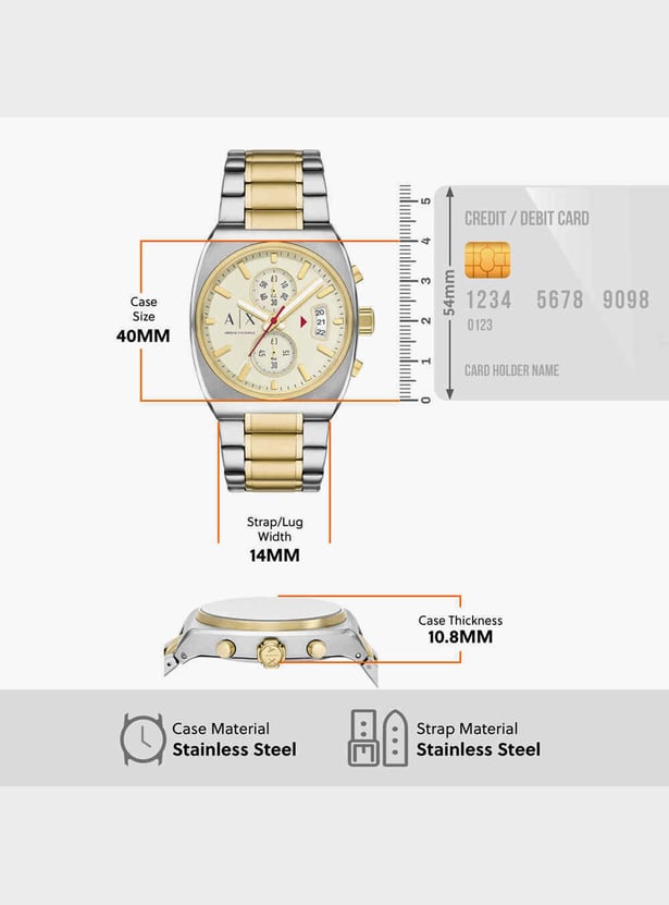 ARMANI EXCHANGE Oliver Dual-Tone Chronograph Watch - AX2821I