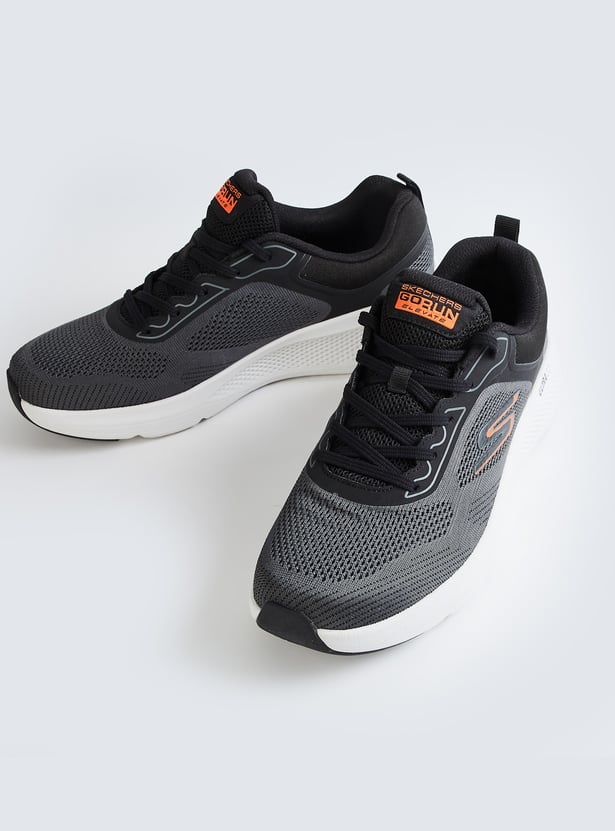 SKECHERS Go Run Velocity Mesh Panelled Sports Shoes