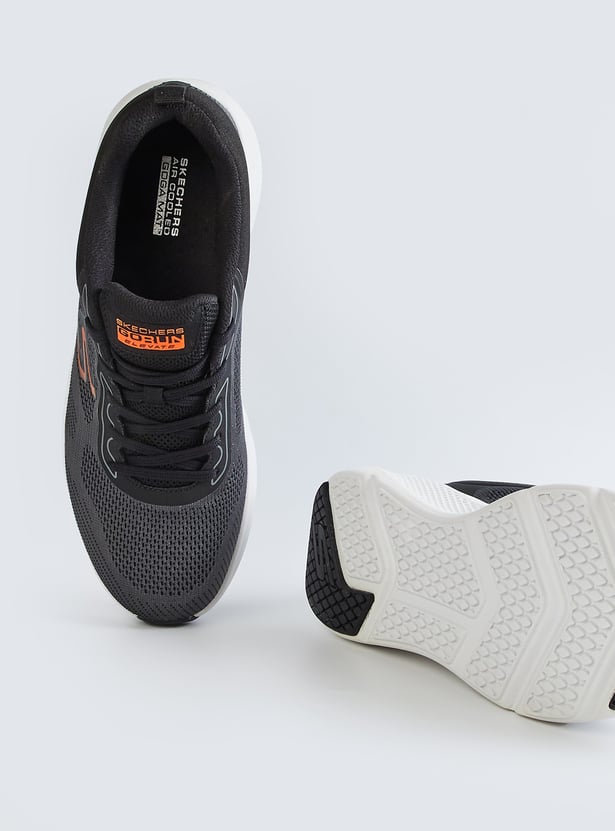 SKECHERS Go Run Velocity Mesh Panelled Sports Shoes