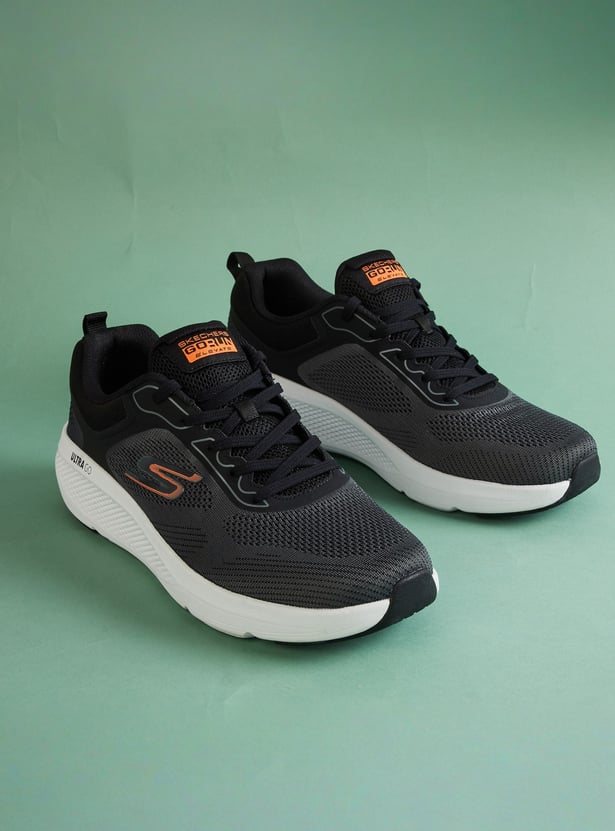 SKECHERS Go Run Velocity Mesh Panelled Sports Shoes