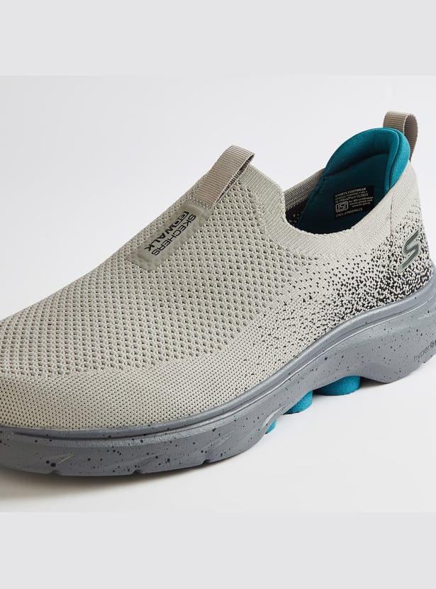 SKECHERS Go Walk 7 Knitted Slip-On Training Shoes