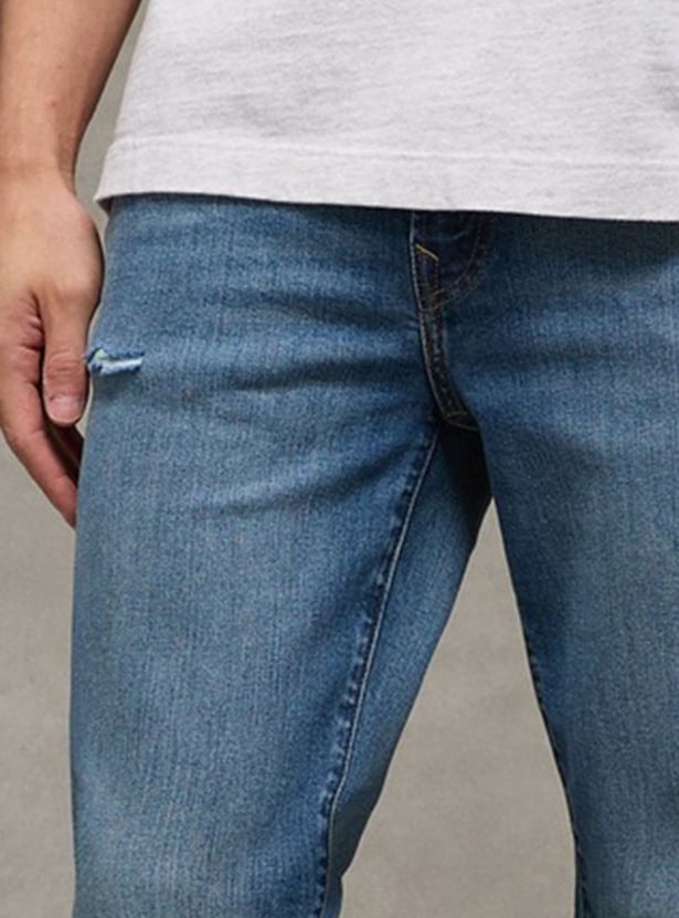 AMERICAN EAGLE Distressed Straight Jeans