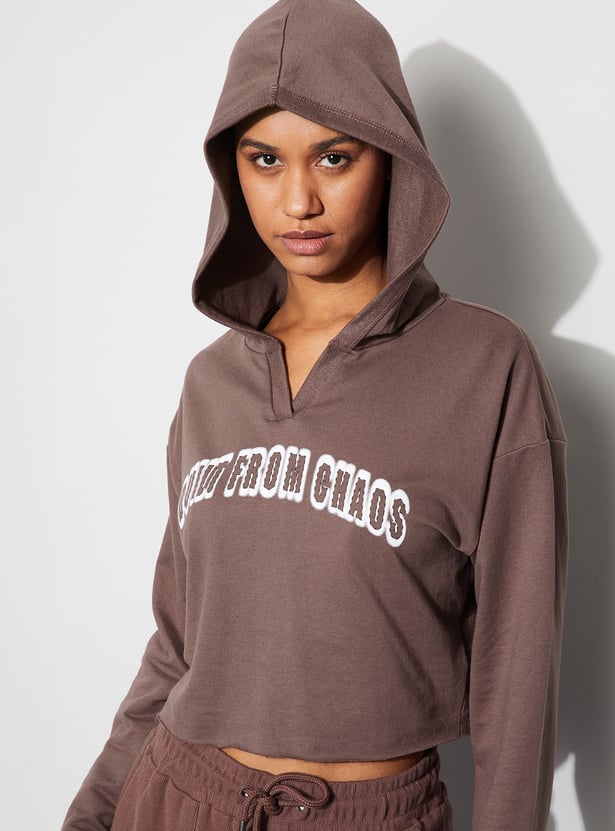 KAPPA Printed Hooded T-shirt