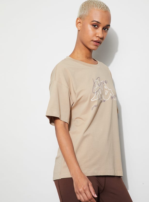 KAPPA Printed Comfort Fit Active T-shirt