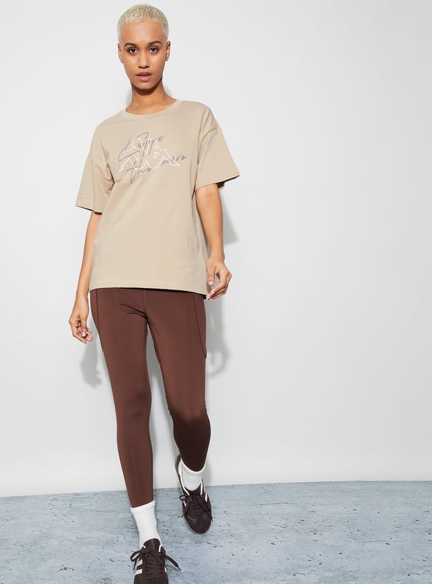 KAPPA Printed Comfort Fit Active T-shirt