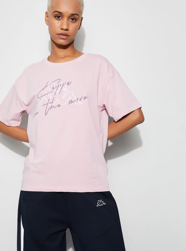 KAPPA Printed Comfort Fit Active T-shirt