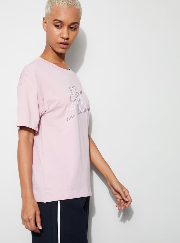 KAPPA Printed Comfort Fit Active T-shirt