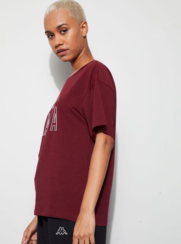 KAPPA Printed Comfort Fit Active T-shirt