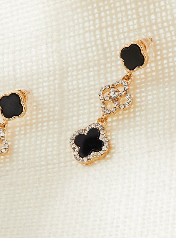 GINGER Embellished Dangler Earrings