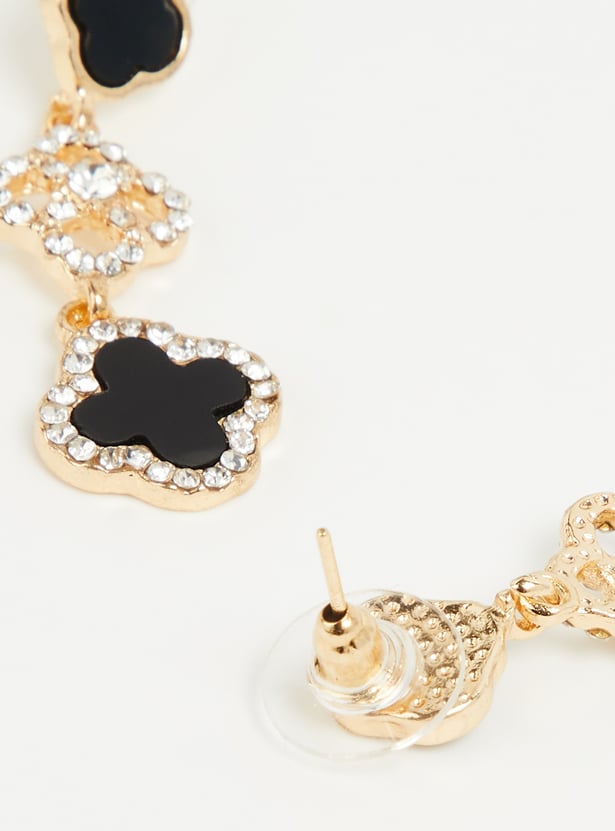 GINGER Embellished Dangler Earrings