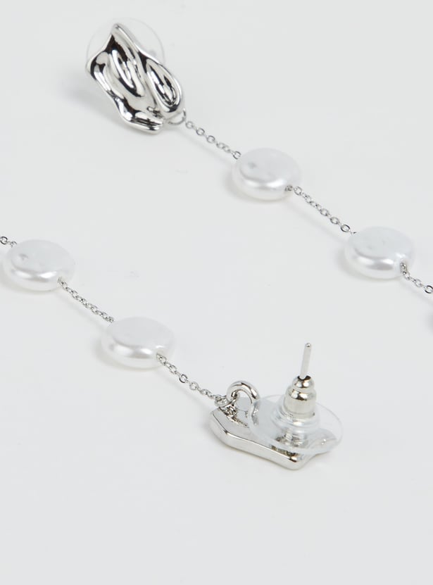 GINGER Pearl Drop Earrings
