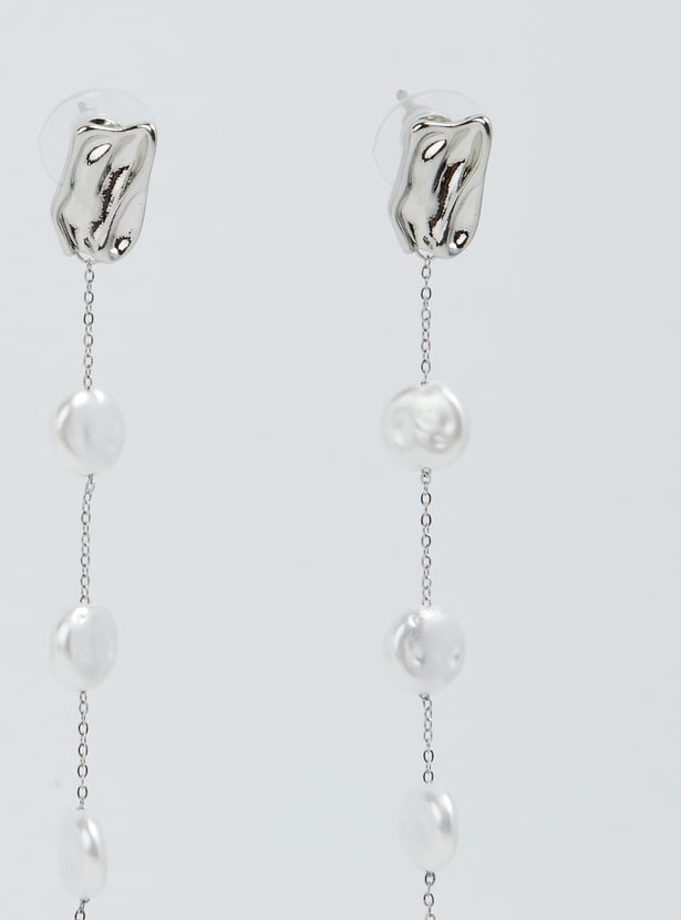 GINGER Pearl Drop Earrings