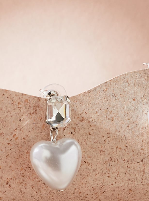 GINGER Embellished Drop Earrings