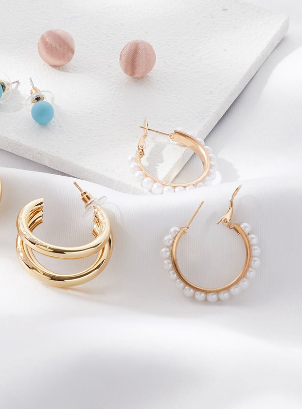 GINGER Assorted Earrings - Pack of 8