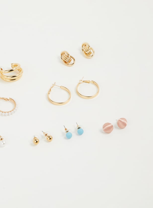 GINGER Assorted Earrings - Pack of 8