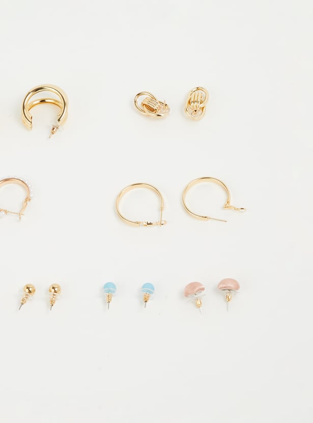GINGER Assorted Earrings - Pack of 8