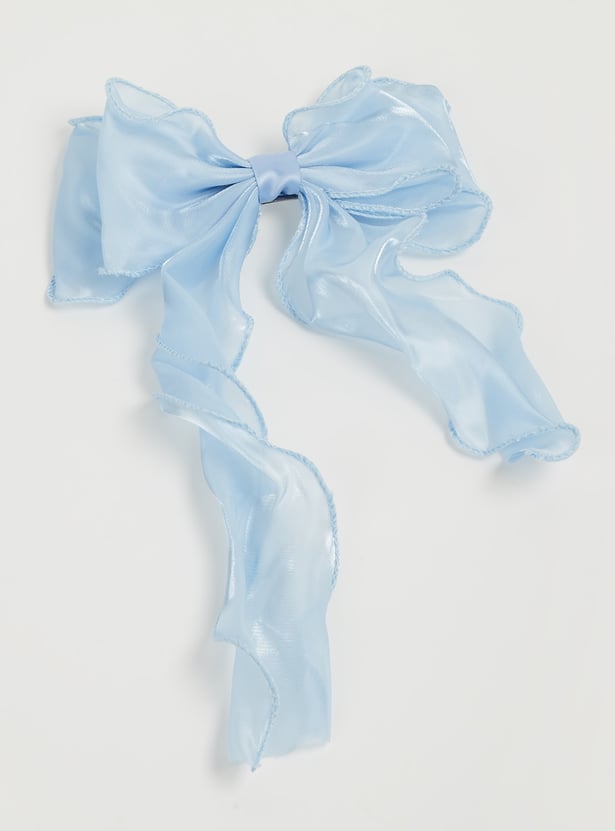 GINGER Bow French Barette Clip