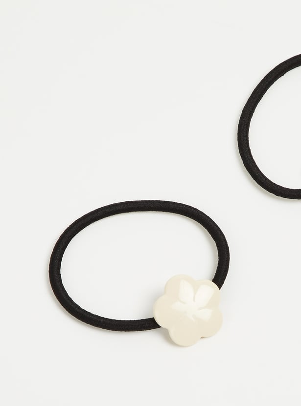 GINGER Floral Hair Bands - Pack of 2