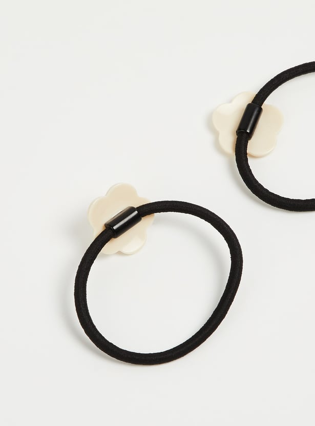 GINGER Floral Hair Bands - Pack of 2