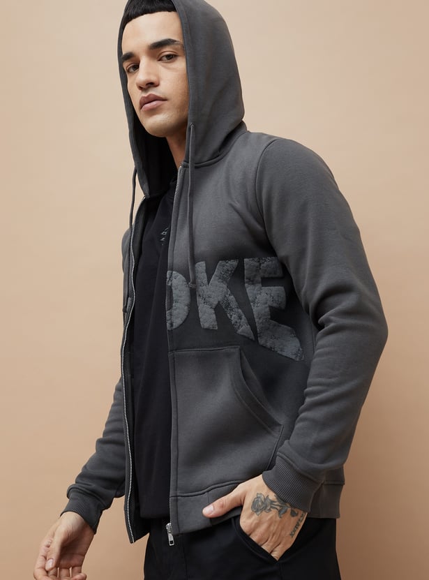FORCA Printed Hooded Sweatshirt