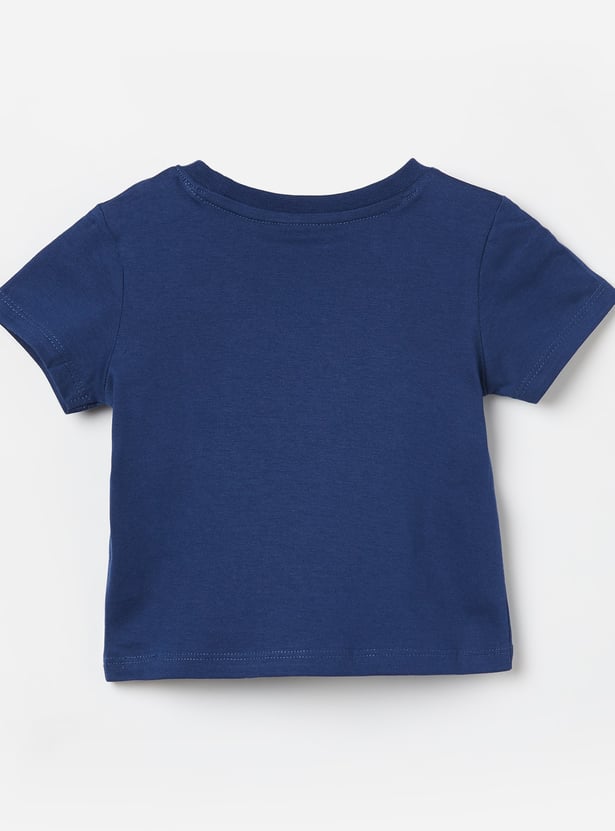 JUNIORS Elephant Print T-shirt