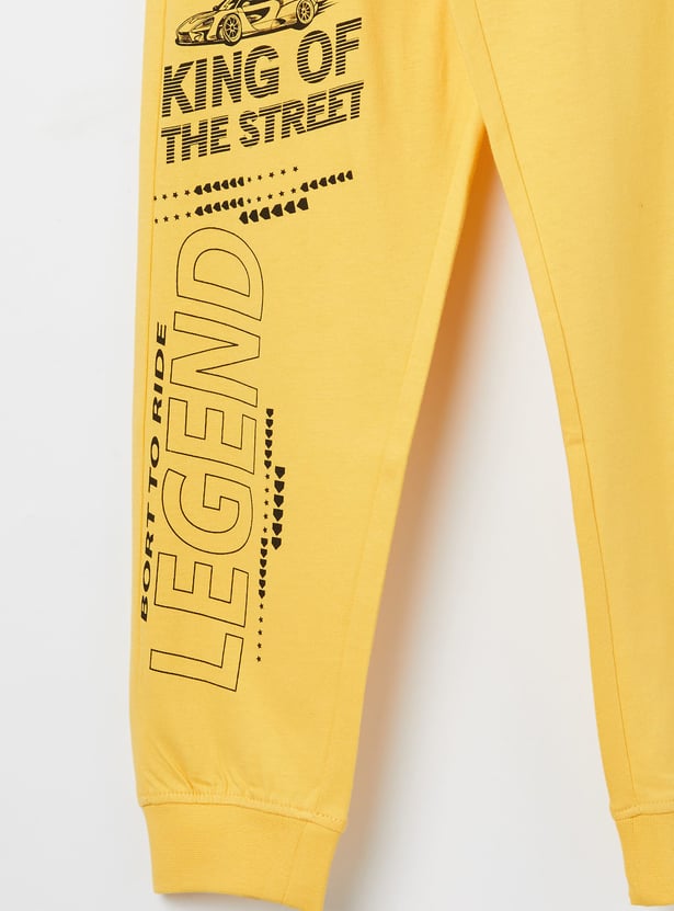 FAME FOREVER Boys Printed Joggers