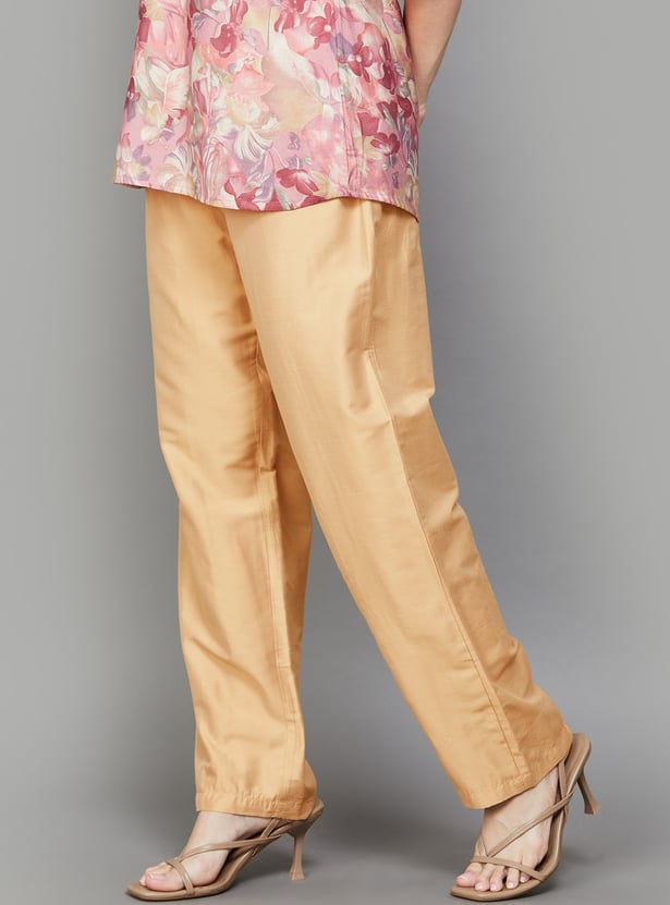 SPAN Solid Salwar Pants