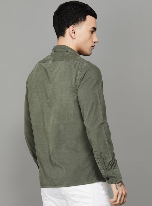 PEPE JEANS Corduroy Textured Shirt