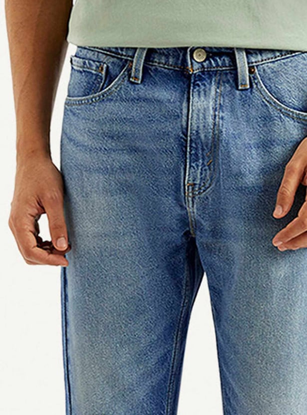 LEVI'S Washed Regular Straight Jeans