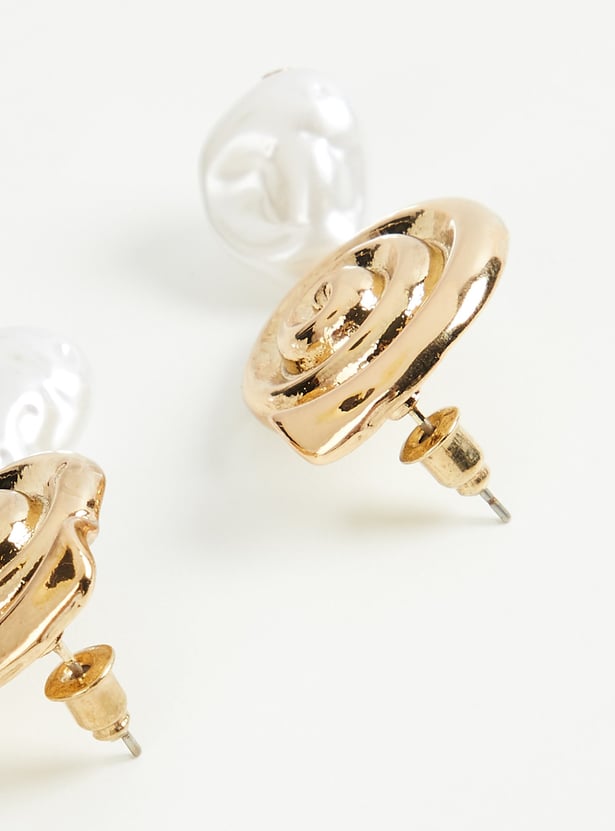 GINGER Embellished Drop Earrings