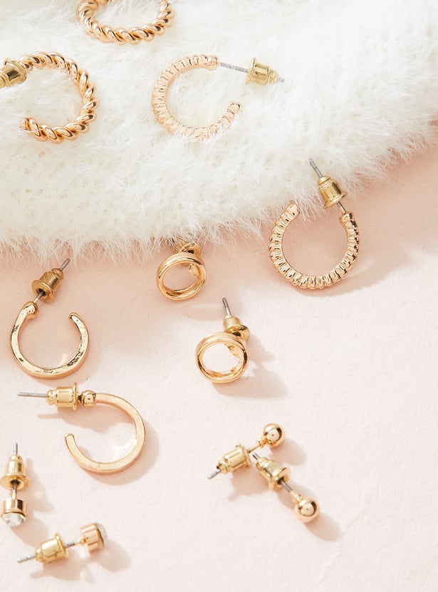 GINGER Assorted Earrings - Pack of 6
