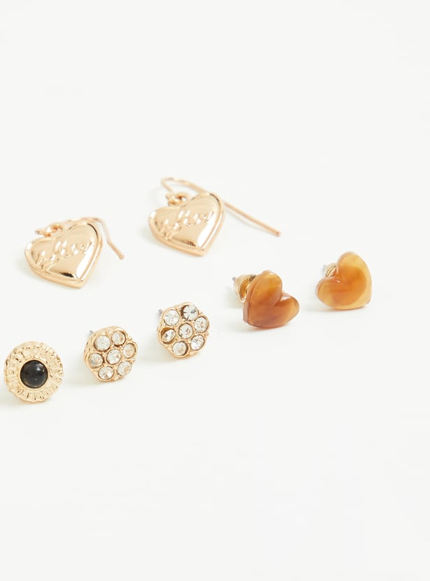 GINGER Assorted Earrings - Pack of 5