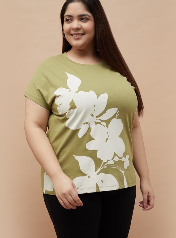 NEXUS Floral Print T-shirt