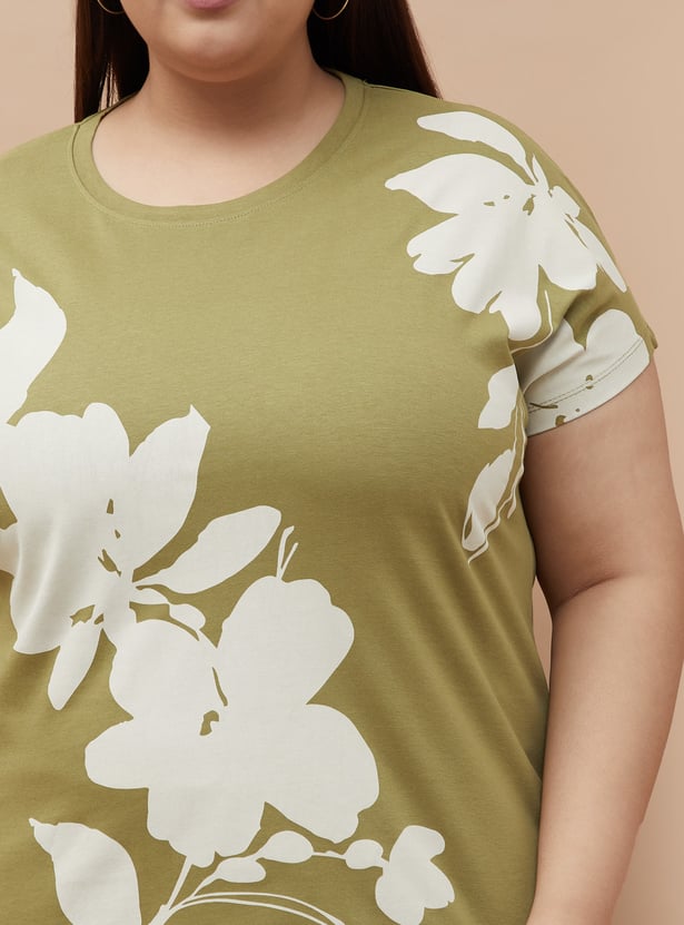 NEXUS Floral Print T-shirt