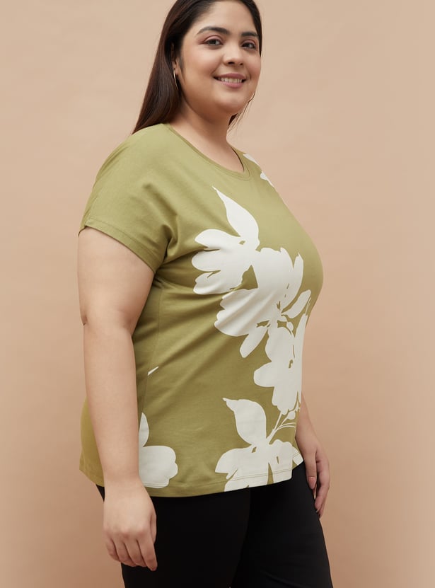 NEXUS Floral Print T-shirt