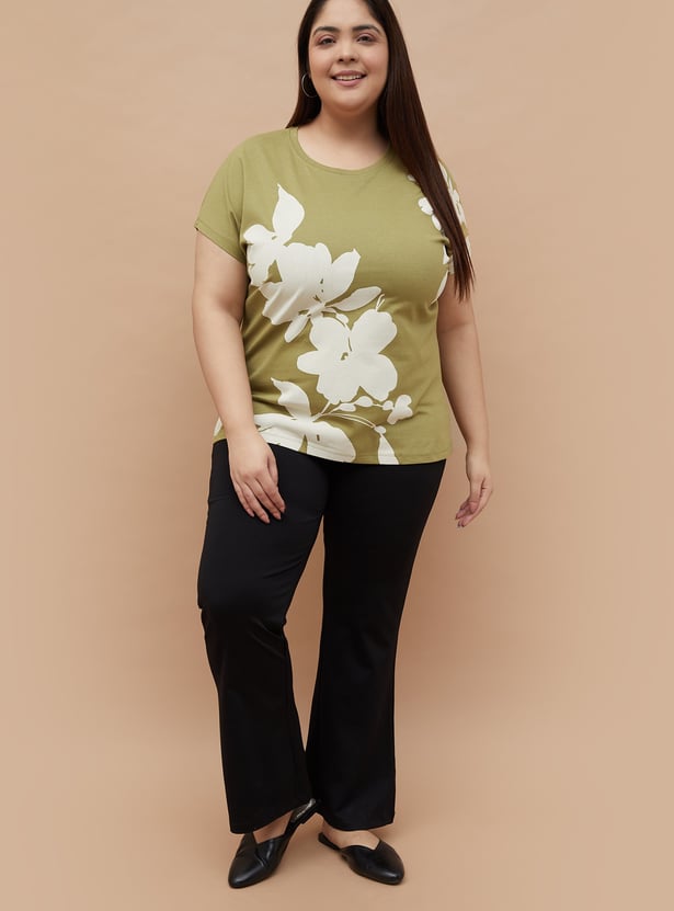 NEXUS Floral Print T-shirt