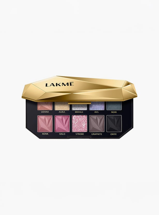 LAKME Be-jewel Multichrome Eyeshadow - Midnight Metals - 12g