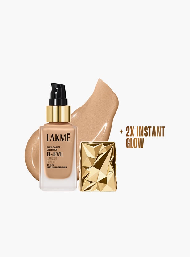 LAKME Be-Jewel Luminous Skin Tint - Warm Beige - 25ml