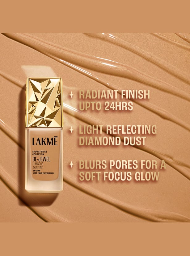LAKME Be-Jewel Luminous Skin Tint - Cool Walnut - 25ml