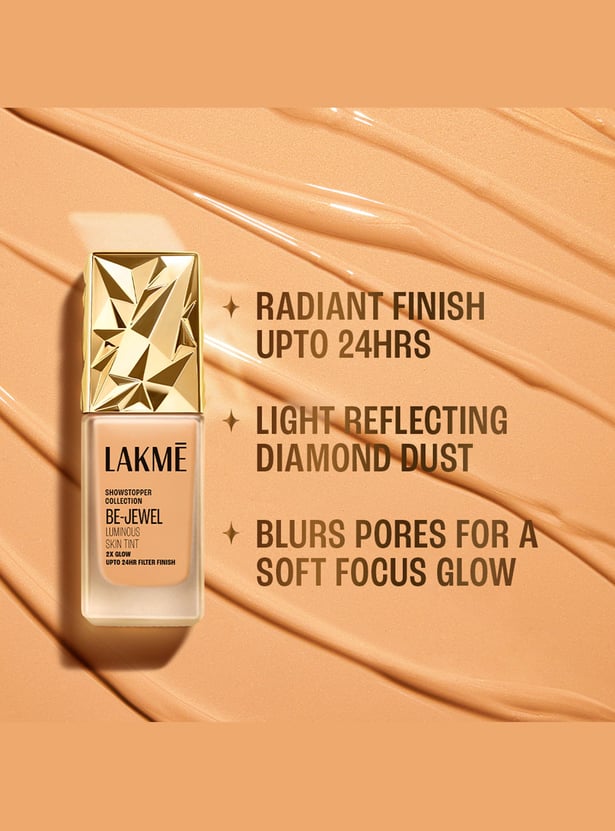 LAKME Be-Jewel Luminous Skin Tint - Warm Creme - 25ml