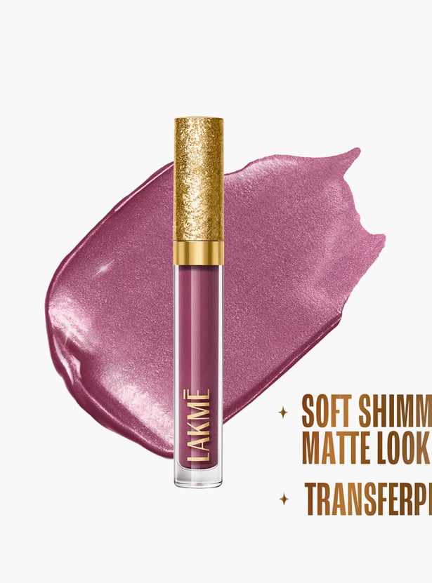 LAKME Be-jewel Shimmer Lip Liquid - 501 Rose Quartz - 3.5ml
