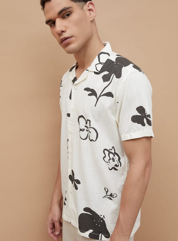 CODE UNWIND Printed Regular Fit Shirt